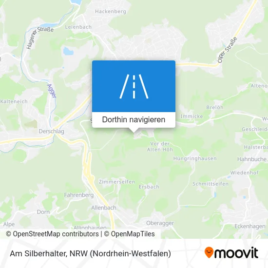 Am Silberhalter Karte