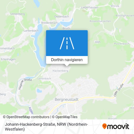 Johann-Hackenberg-Straße Karte