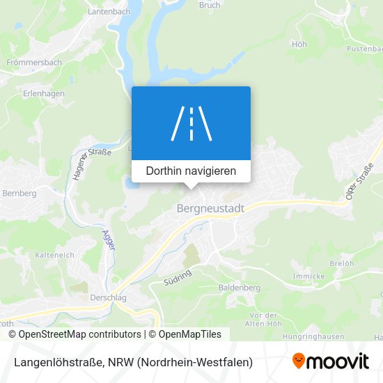 Langenlöhstraße Karte