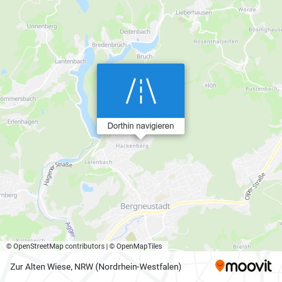 Zur Alten Wiese Karte