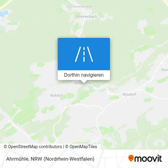 Ahrmühle Karte