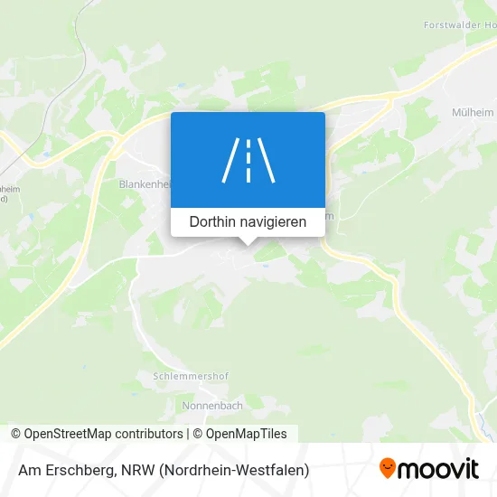 Am Erschberg Karte