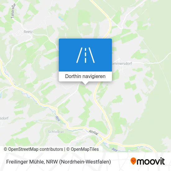 Freilinger Mühle Karte