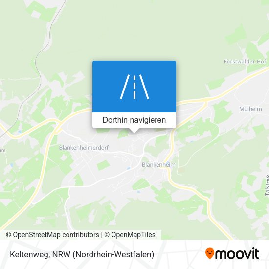 Keltenweg Karte