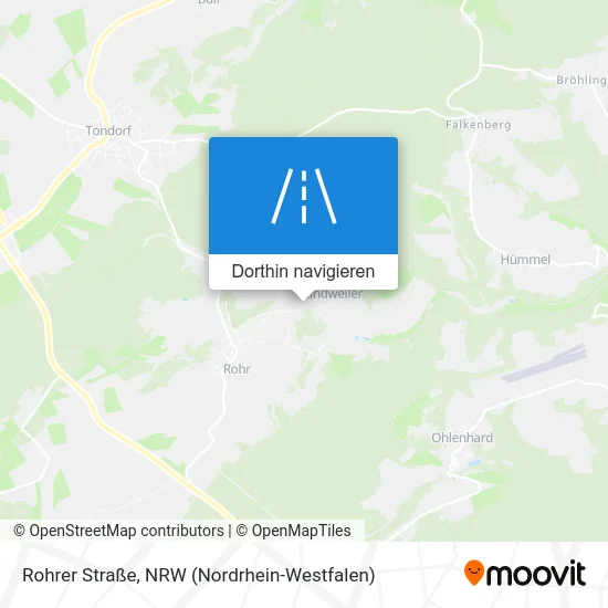 Rohrer Straße Karte