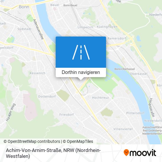 Achim-Von-Arnim-Straße Karte