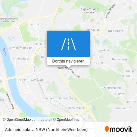 Adelheidisplatz Karte