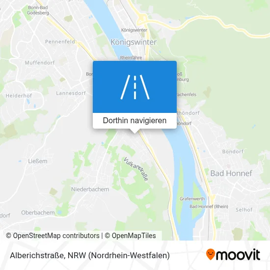 Alberichstraße Karte