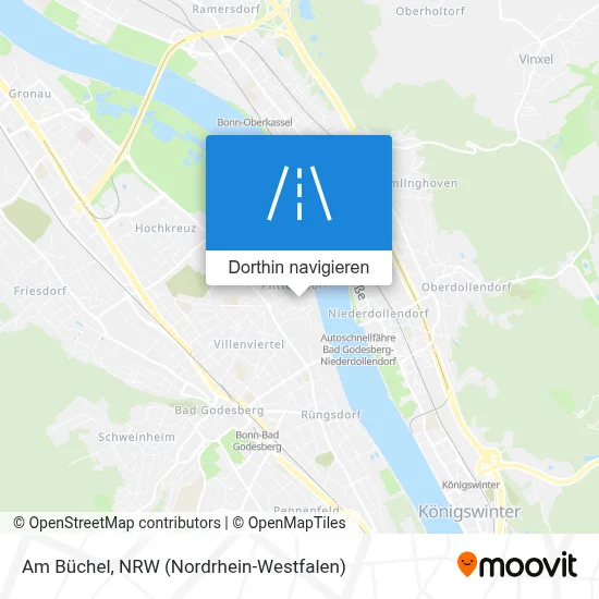 Am Büchel Karte