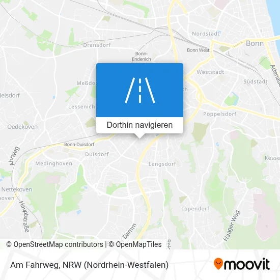 Am Fahrweg Karte