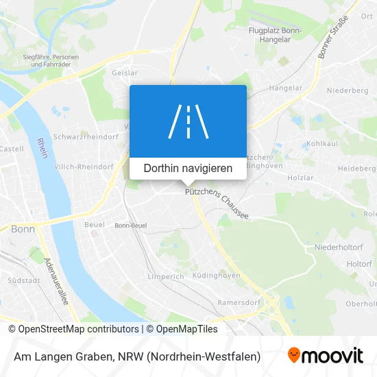 Am Langen Graben Karte