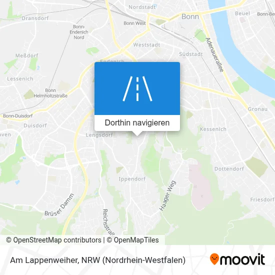 Am Lappenweiher Karte