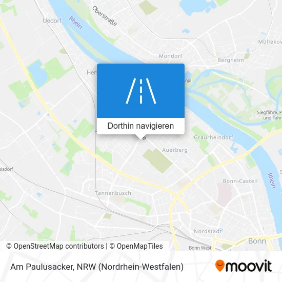 Am Paulusacker Karte