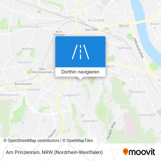 Am Prinzenrain Karte