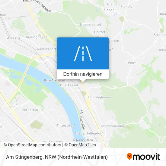 Am Stingenberg Karte