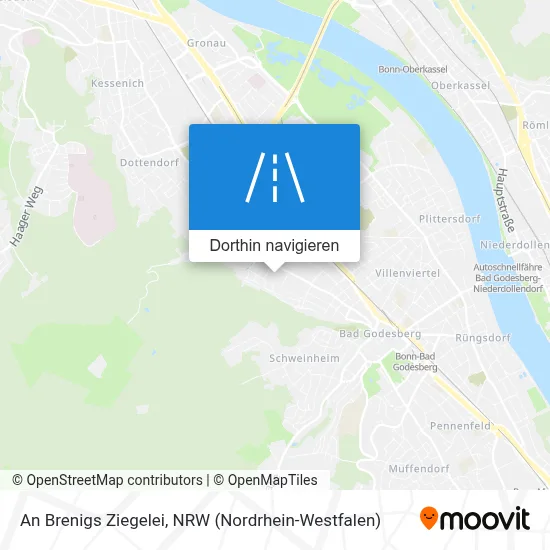 An Brenigs Ziegelei Karte