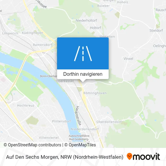 Auf Den Sechs Morgen Karte