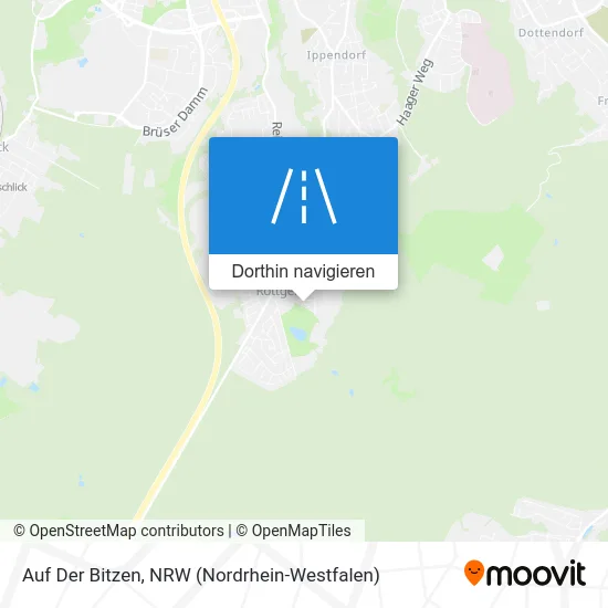 Auf Der Bitzen Karte