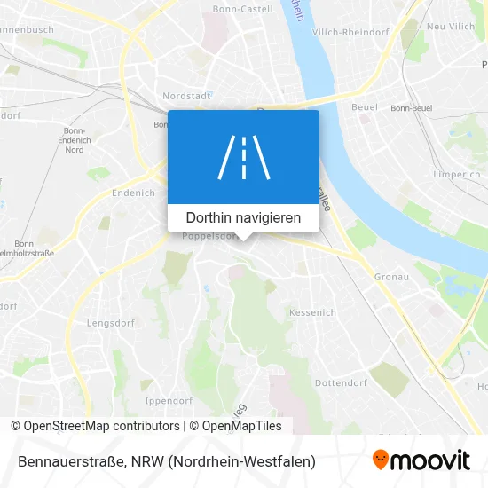 Bennauerstraße Karte