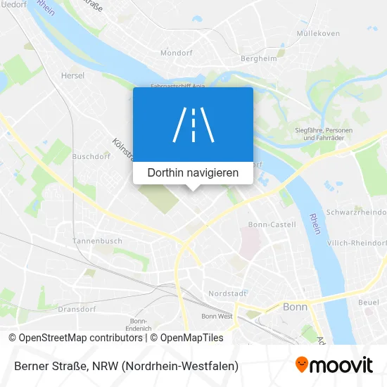 Berner Straße Karte