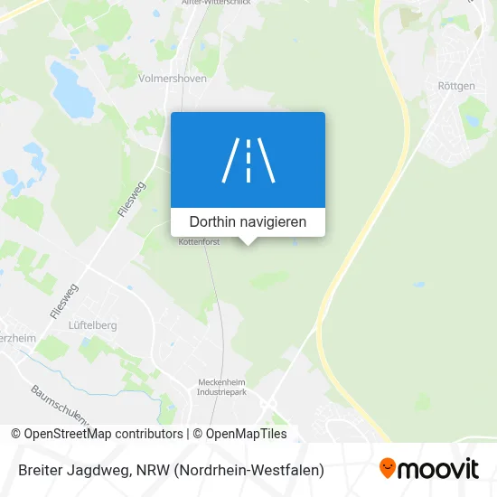 Breiter Jagdweg Karte