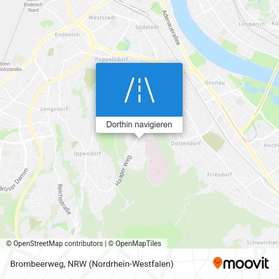 Brombeerweg Karte