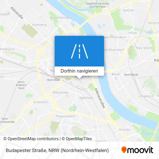Budapester Straße Karte