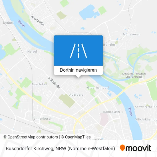 Buschdorfer Kirchweg Karte