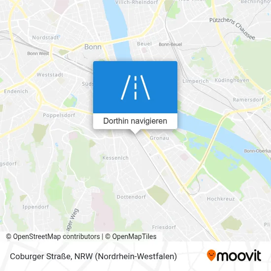 Coburger Straße Karte