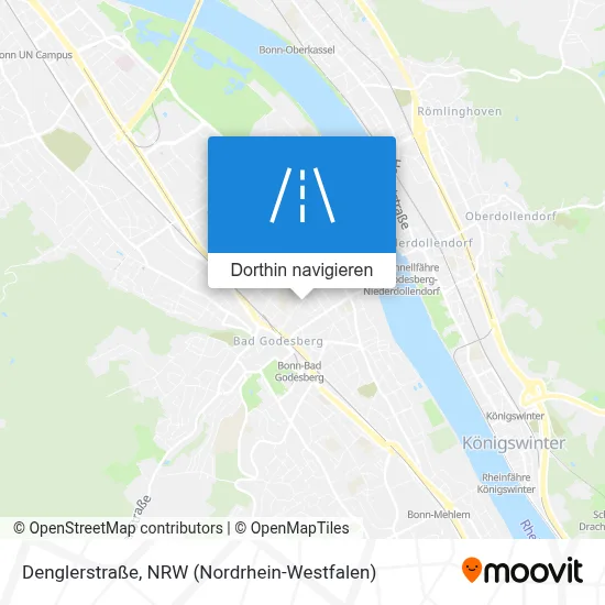 Denglerstraße Karte
