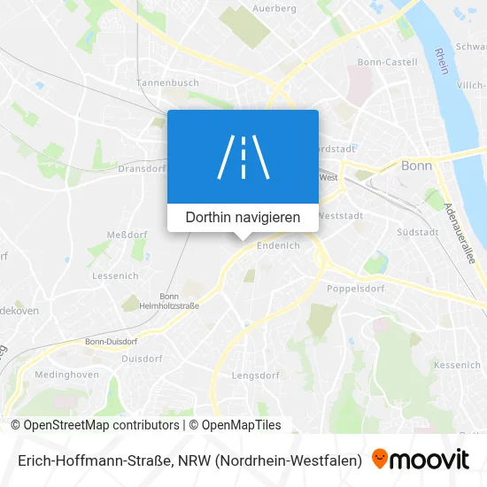 Erich-Hoffmann-Straße Karte