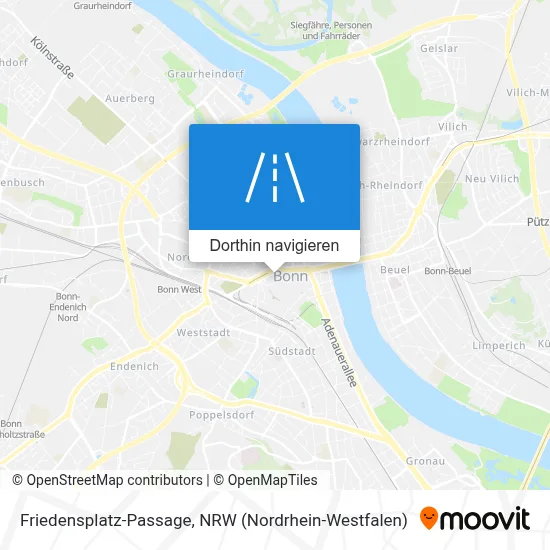 Friedensplatz-Passage Karte