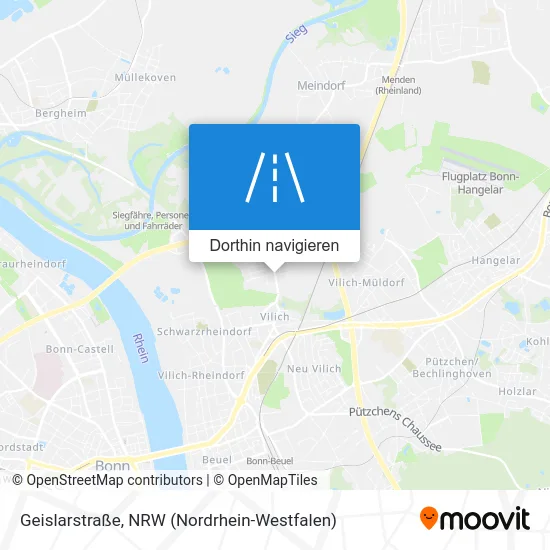 Geislarstraße Karte