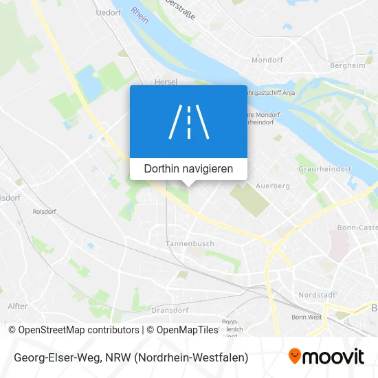 Georg-Elser-Weg Karte