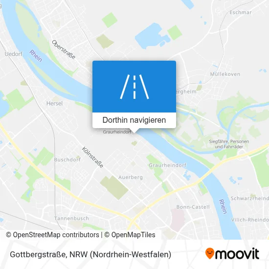 Gottbergstraße Karte