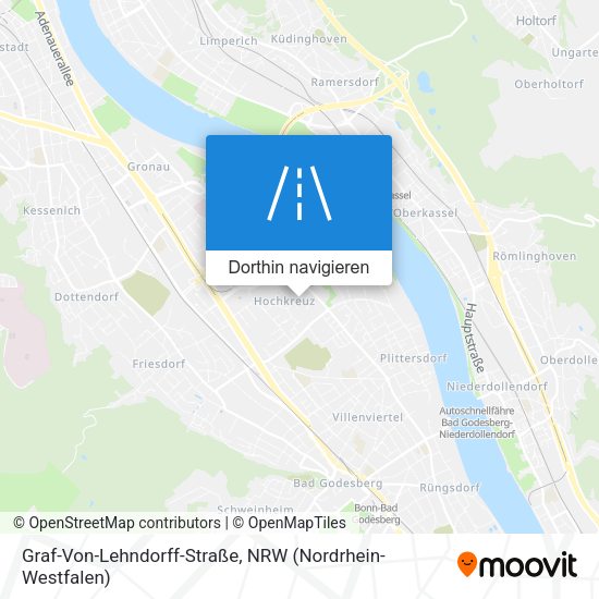 Graf-Von-Lehndorff-Straße Karte