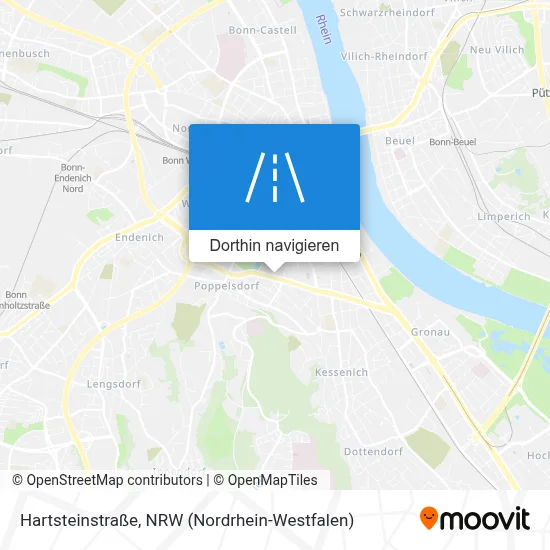 Hartsteinstraße Karte