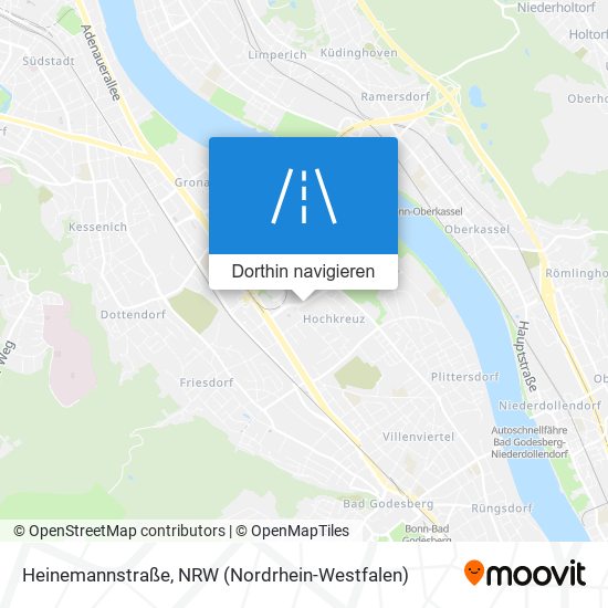 Heinemannstraße Karte