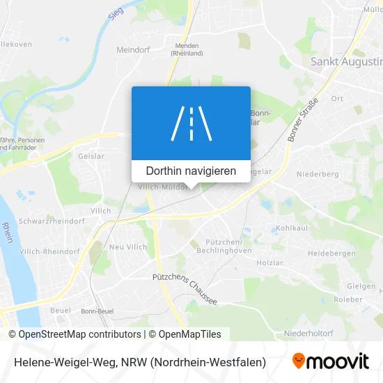 Helene-Weigel-Weg Karte