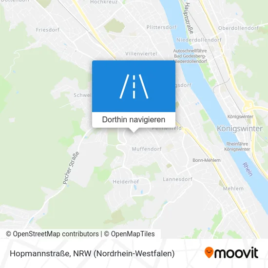 Hopmannstraße Karte