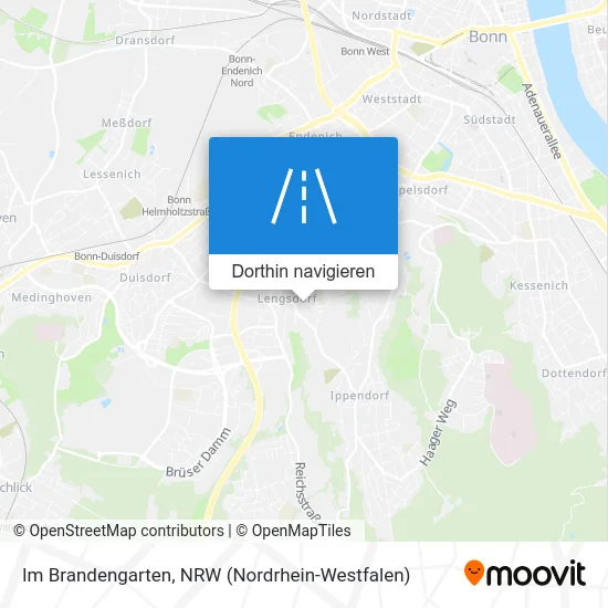 Im Brandengarten Karte