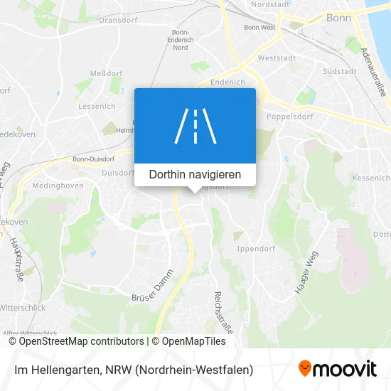 Im Hellengarten Karte