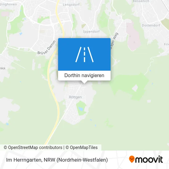 Im Herrngarten Karte