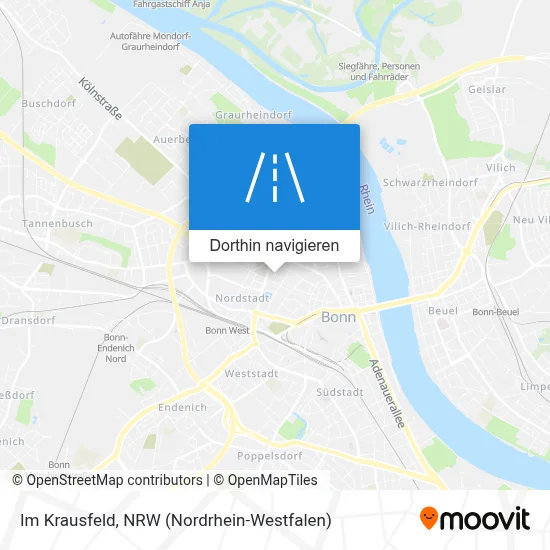 Im Krausfeld Karte