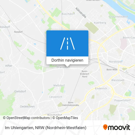 Im Uhlengarten Karte