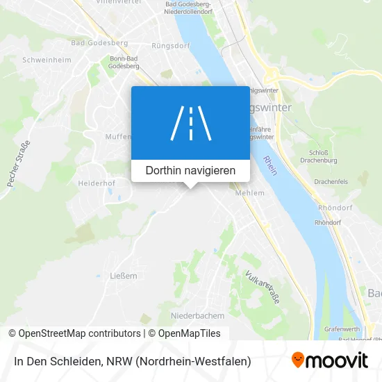 In Den Schleiden Karte