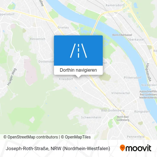 Joseph-Roth-Straße Karte