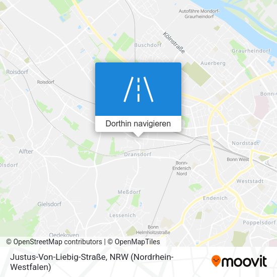 Justus-Von-Liebig-Straße Karte