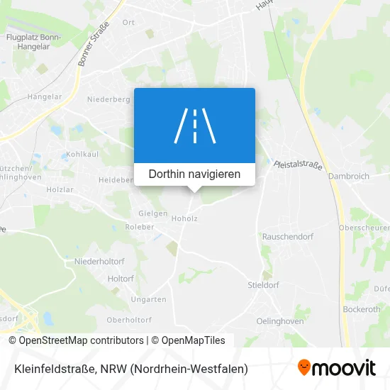 Kleinfeldstraße Karte