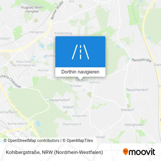 Kohlbergstraße Karte